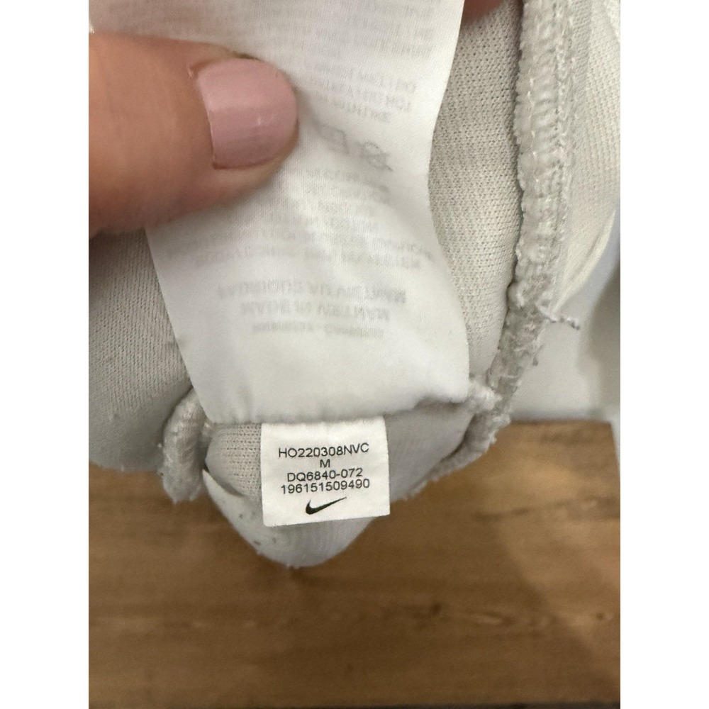 Nike Sportswear Phoenix Fleece Medium‎ Silver Middle Swoosh Hooded Cozy Hoodie - Picture 11 of 12